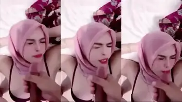 Diyana Sakura Pasrah Muka Penuh Air Mani Panas